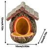 Tree Stump Bird Feeder Ornament