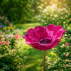 Metal Flower Bird Bath Garden Stake
