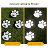 Solar Paw Print Pathway Lights