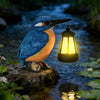 Solar Garden Kingfisher Sculpture