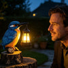 Solar Garden Kingfisher Sculpture