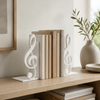 3D Printed Treble Clef Bookends