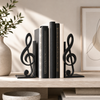 3D Printed Treble Clef Bookends