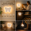 Acrylic Butterfly Motion Sensor Night Light