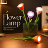 Rechargeable Floral LED Desk Lamp