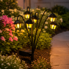 Retro Solar Street Lamp Garden Light