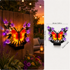 Solar Butterfly Outdoor Wall Light