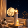 Moonlit Lighthouse Projection Lamp