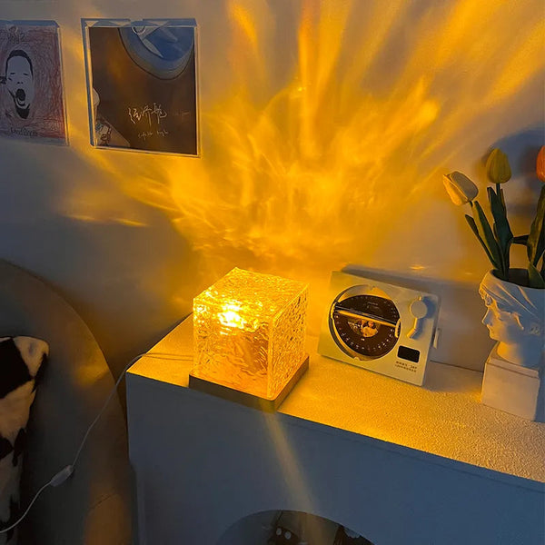 Rippling Flame Mood Projector Lamp