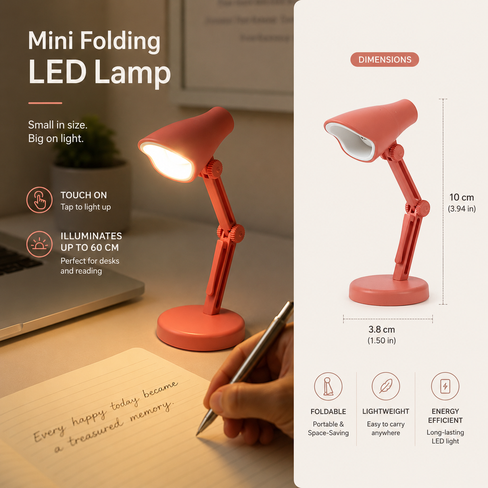 Mini Folding LED Table Lamp