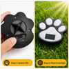 Solar Paw Print Pathway Lights