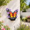 Solar Butterfly Outdoor Wall Light