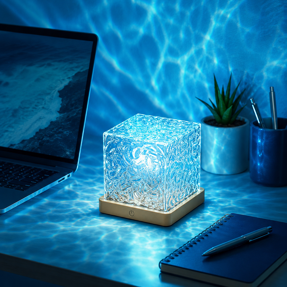 Ocean Wave Aurora Night Light