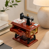 Vintage Sewing Machine Music Box