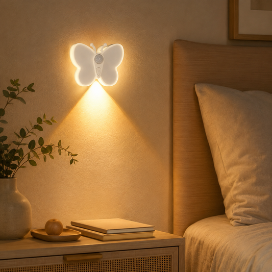 Acrylic Butterfly Motion Sensor Night Light