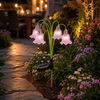 Solar Flower Stake Light