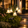 Solar Flower Stake Light