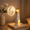 Moonlit Lighthouse Projection Lamp